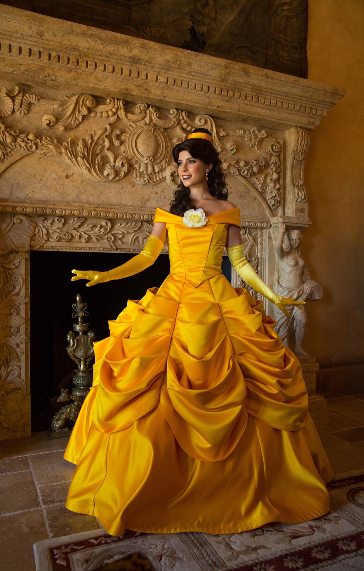 Princess party characters in Orange County
