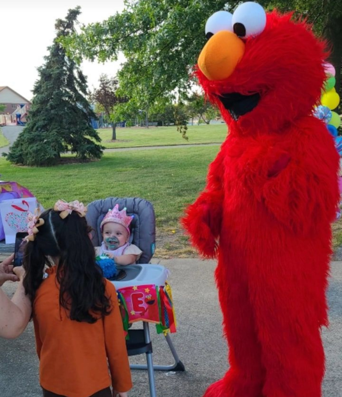 Elmo party entertainment Orange County