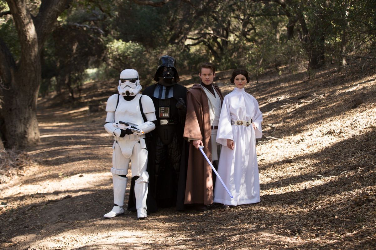 Star Wars party character Orange County