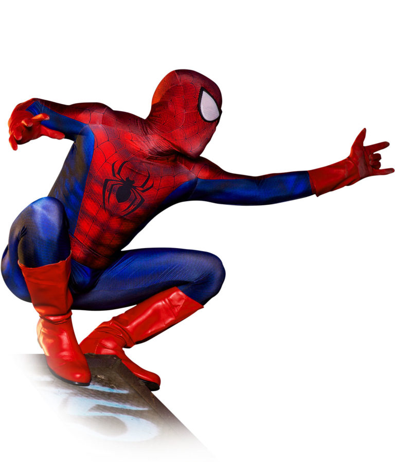 Spiderman party character for kids in orange county