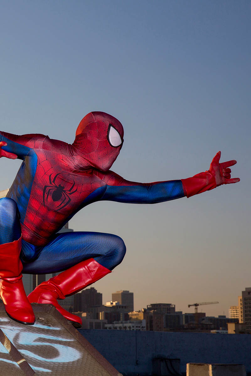 Affordable spiderman party character for kids in orange county