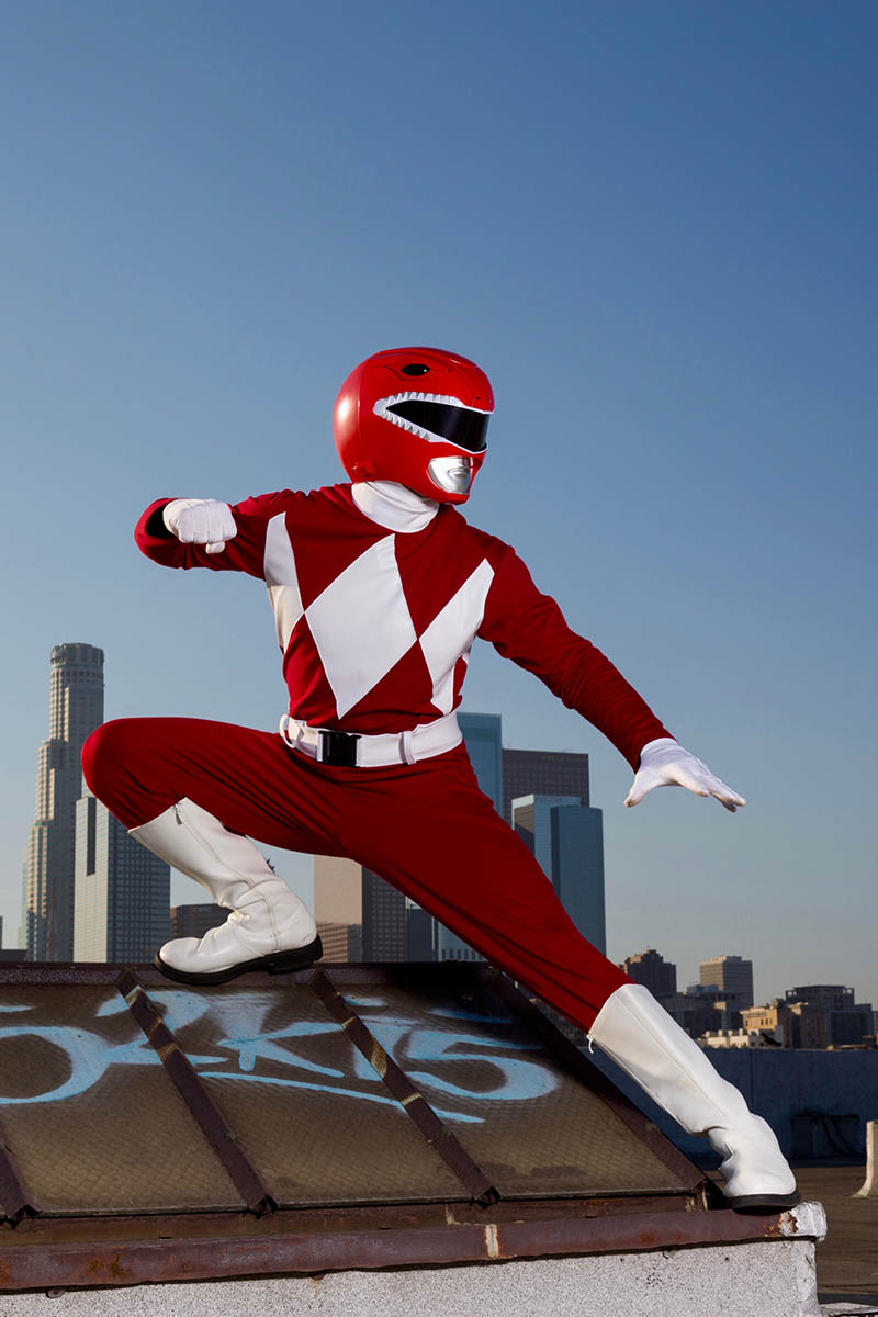 Power Ranger party character for kids in orange county