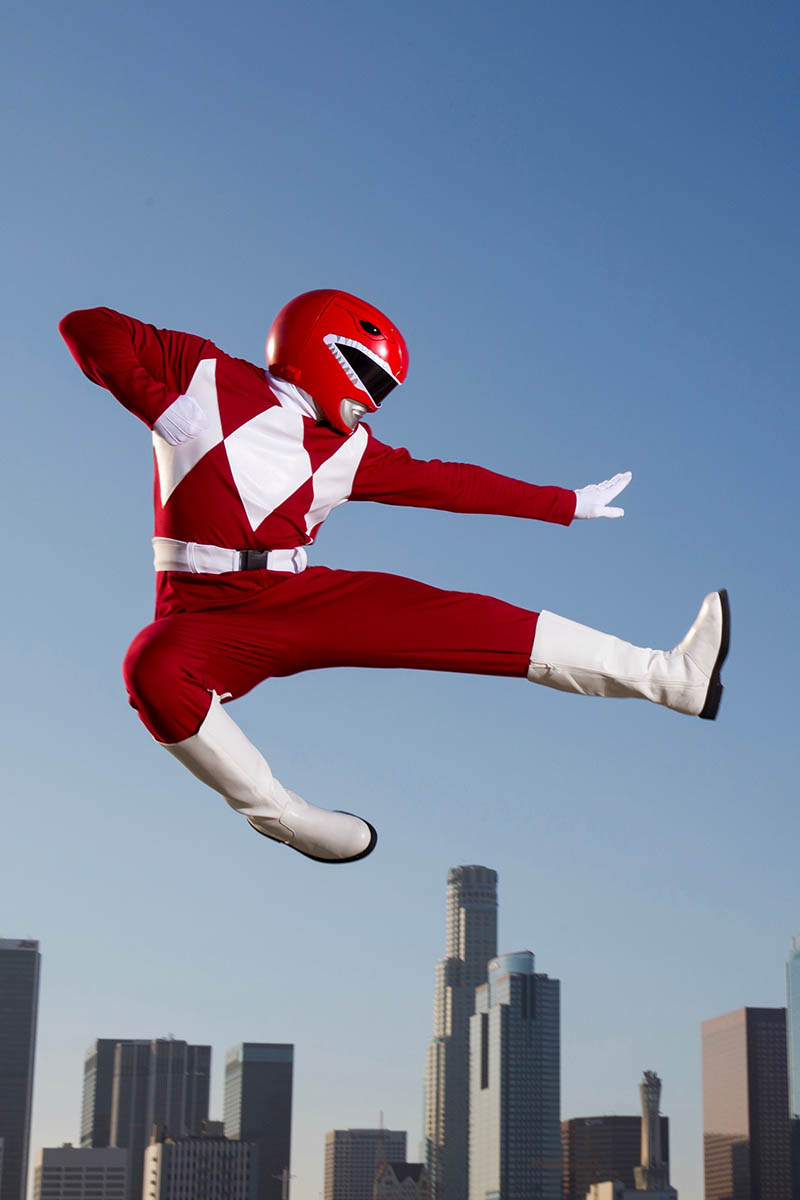 Affordable power ranger party character for kids in orange county
