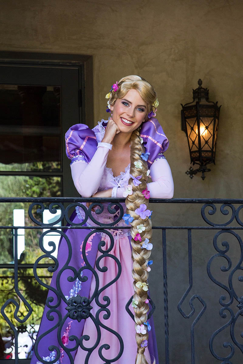 Affordable rapunzel party character for kids in orange county